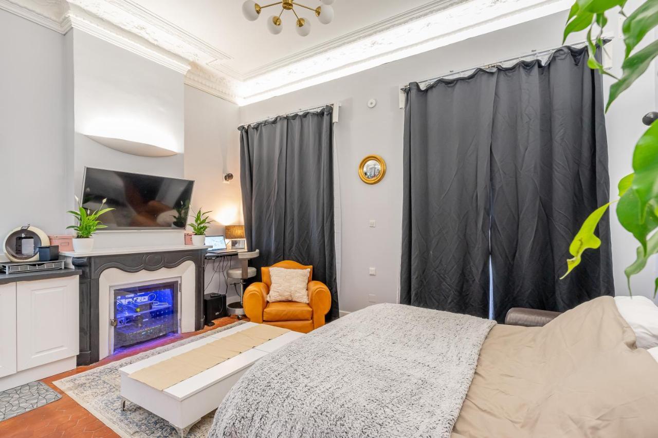 Nouvel Appartement De Caractere Et Climatise A La Joliette Marseille Exteriör bild
