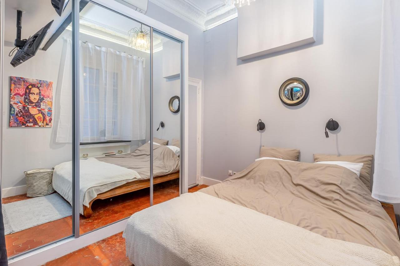 Nouvel Appartement De Caractere Et Climatise A La Joliette Marseille Exteriör bild