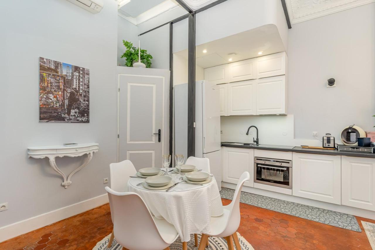 Nouvel Appartement De Caractere Et Climatise A La Joliette Marseille Exteriör bild